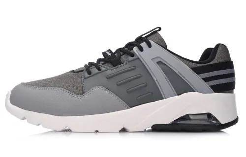 Li Ning Bubble Casual Shoes Unisex Low Top Gray/Black