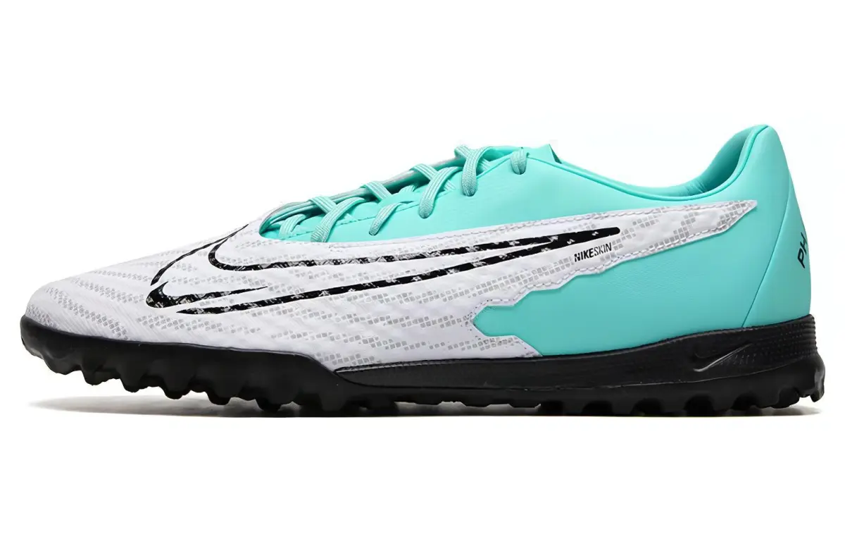 Nike Phantom GX Academy Soccer Shoes Unisex Cyan White