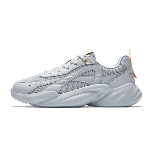Anta Slip Resistant And Breathable Slip Resistant And Breathable Low top Casual Shoes Women's Frost Tower Gray