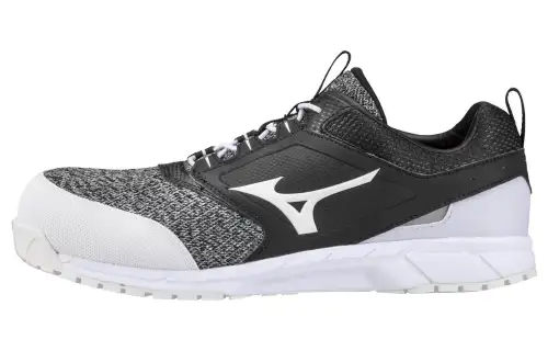 Mizuno ES31L Abrasion Resistant Breathable Low top Sports Casual Shoes Unisex Black White