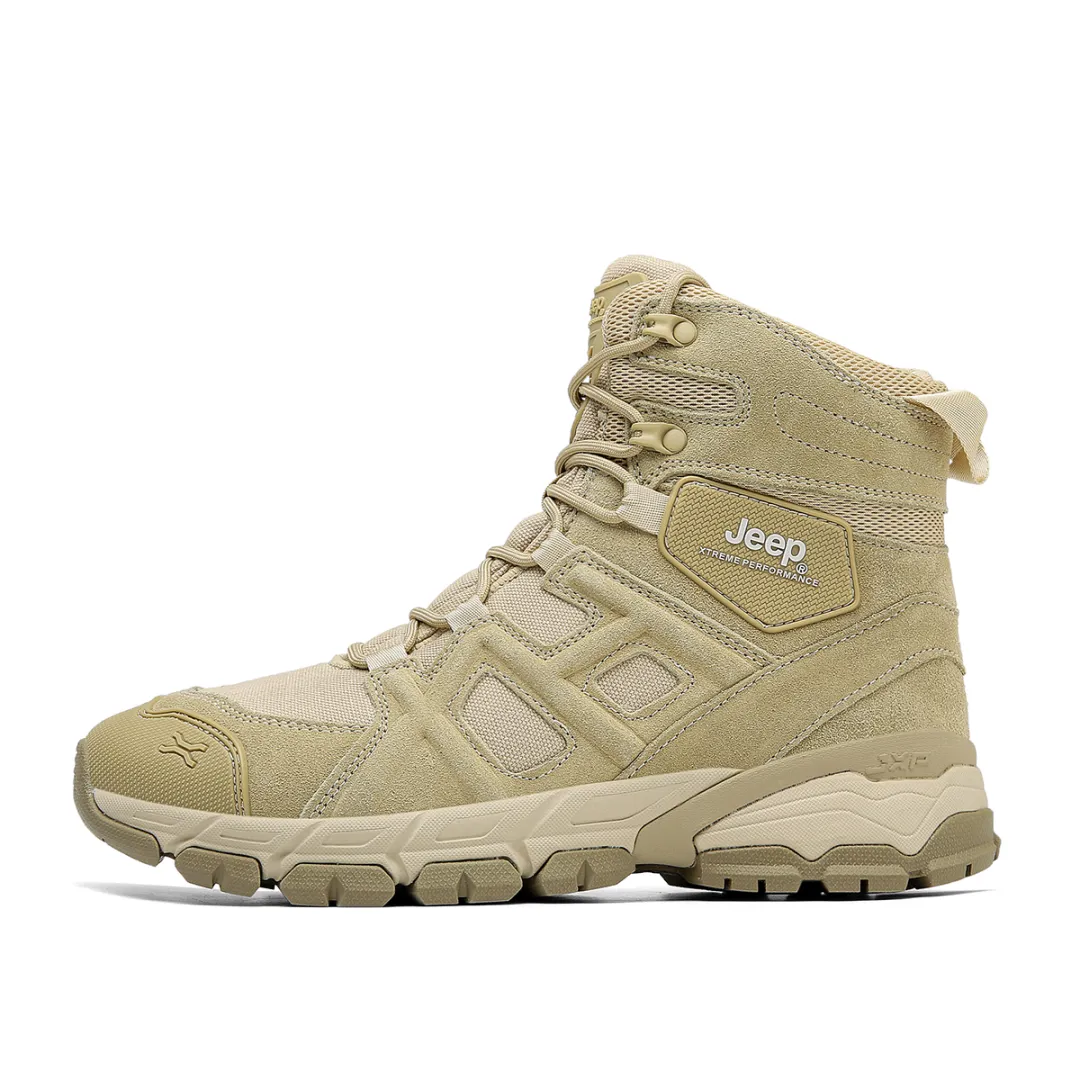 Jeep Combat Boots Unisex Sand