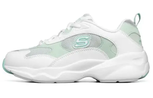 Skechers D'LITES Low top Casual Shoes Women's White Green