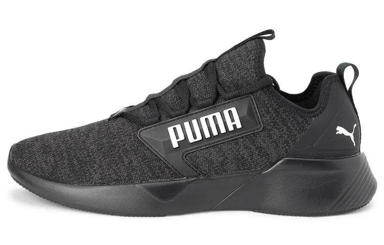 PUMA Retaliate Knitted Sports Shoe Black