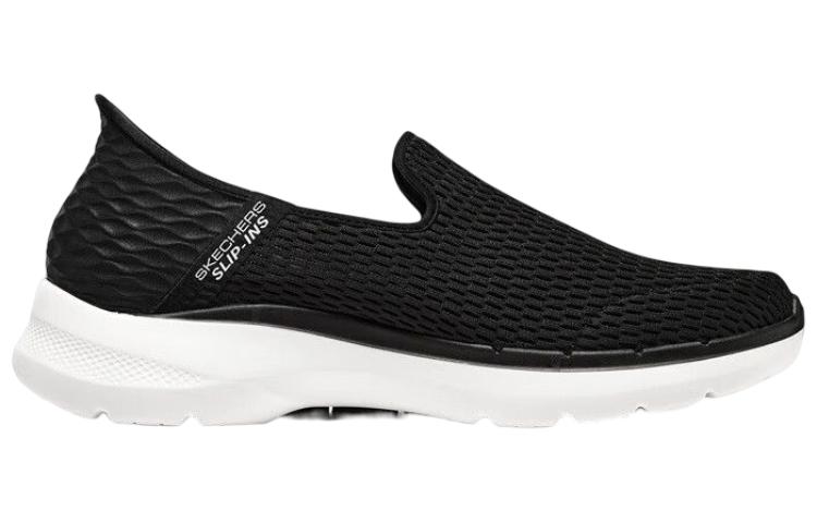 Skechers Go Walk 6 Shoes ‘Black White’