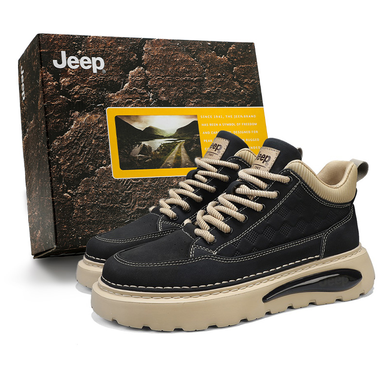 Мужские ботинки Jeep Dunk Yadan (коричневые)