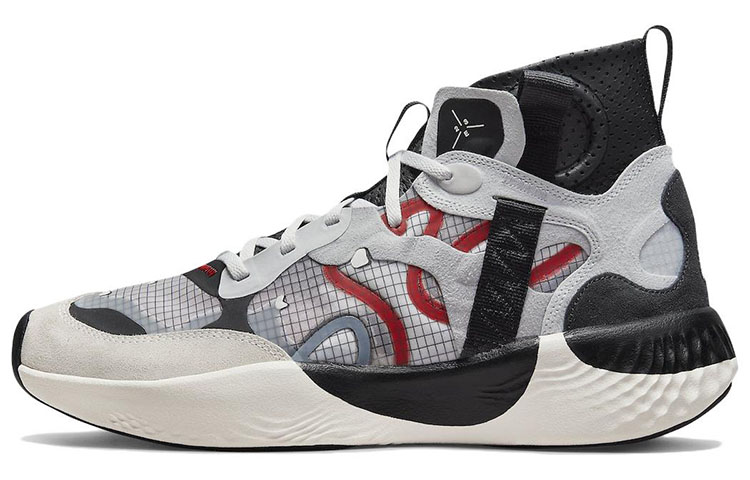 Мужские кроссовки Jordan Jordan Delta 3 "Sail" (черно-бело-серые)