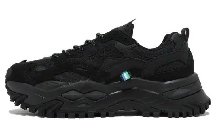 FILA Twine Max Mesh Low top Casual Shoes Unisex Black