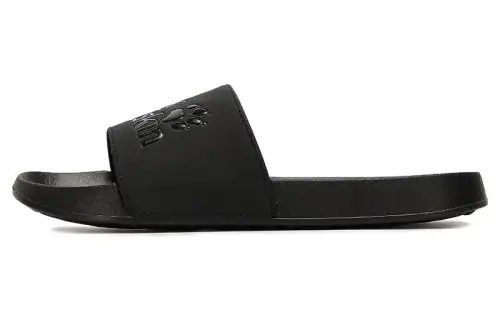 Jack Wolfskin Slip Resistant Abrasion Resistant Slide Slippers Men's Black