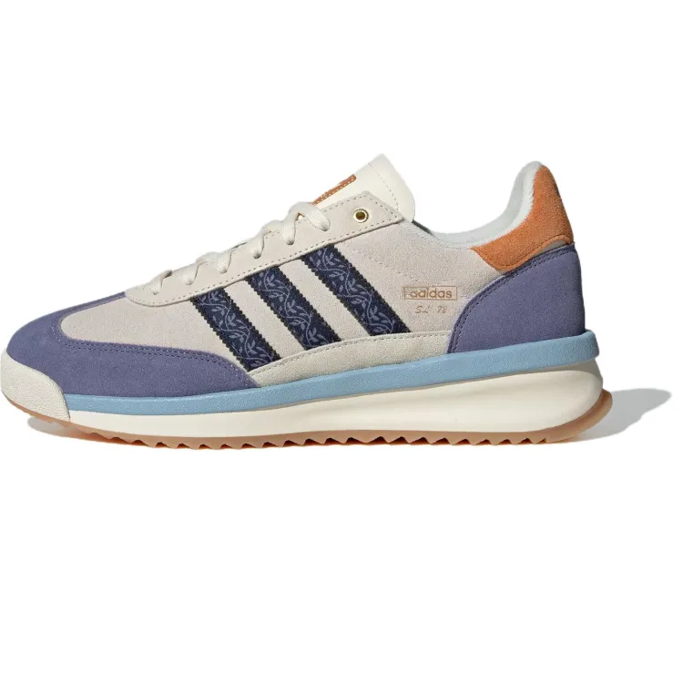 SL72 Adidas Originals Rtn 'Cream Night Indigo Floral'