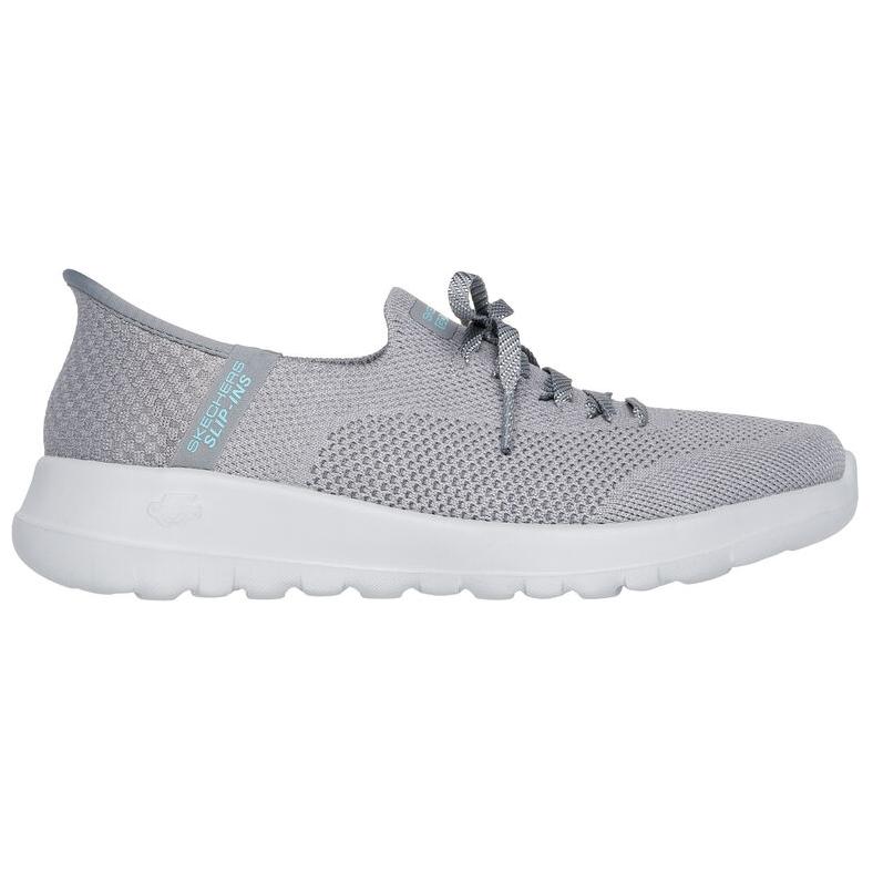 Skechers GO WALK Joy Abby Comfortable Abrasion Resistant, Breathable, Lightweight Low top Casual Shoes Women’s Gray