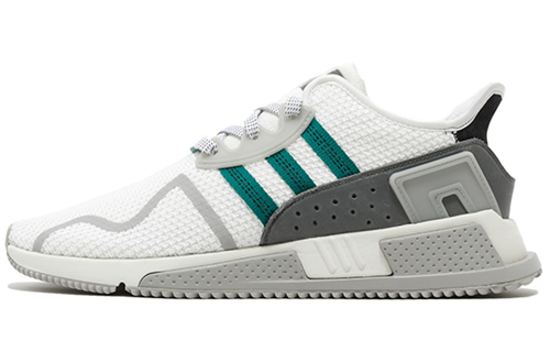 Кроссовки adidas originals EQT Cushion ADV (бело-зеленые) — фото 1