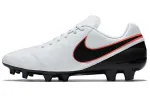 Nike Tiempo Genio Ii Leather Fg 'White Black Red'