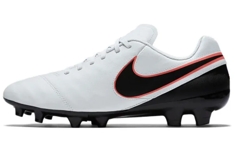 Nike Tiempo Genio Ii Leather Fg 'White Black Red'