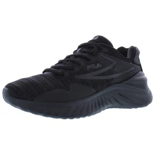 FILA Tactician Cushioning Abrasion Resistant Cushioning, Wear Resistant Low top Casual Shoes Women's Black