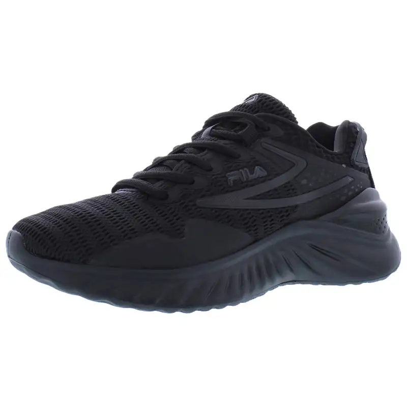 FILA Tactician Cushioning Abrasion Resistant Cushioning, Wear Resistant Low top Casual Shoes Women's Black