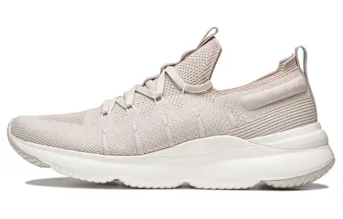 Li Ning Cloud Comfort Cushioning Slip Resistant Abrasion Resistant Breathable Rebound Low top Casual Shoes Men's Gray