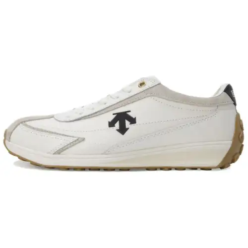 DESCENTE Cron Racer Slip Resistant, Abrasion Resistant, Breathable Low top Casual Shoes Unisex Beige