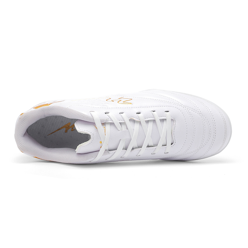 Binary TF Rubber Broken Studs Soccer Shoes Unisex White