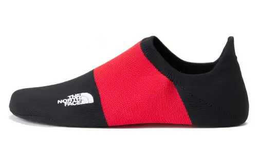 THE NORTH FACE Portable Solipper Comfortable Round Toe Slip Resistant And Breathable Low top Casual Shoes Men's Red