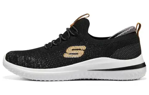 Skechers Delson 3.0 Low top Casual Shoes Men's Black White