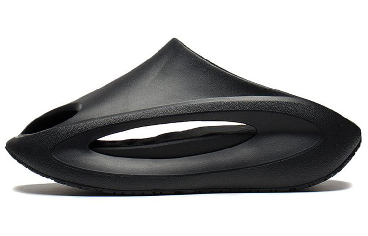Li Ning Yun You Slay Quiet Abrasion Resistant Slide Slippers Unisex Black