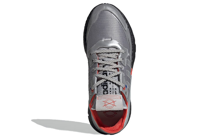 Кроссовки adidas Originals Nite Jogger (серо-серебристые) — фото 5