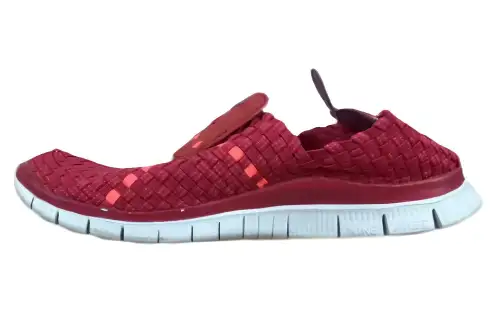 Nike FREE WOVEN4.0 Abrasion Resistant Breathable Low top Casual Shoes Men's Red