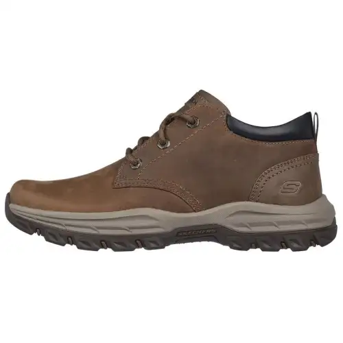 Skechers Relaxed Fit Mid top Casual Shoes Men's Brown