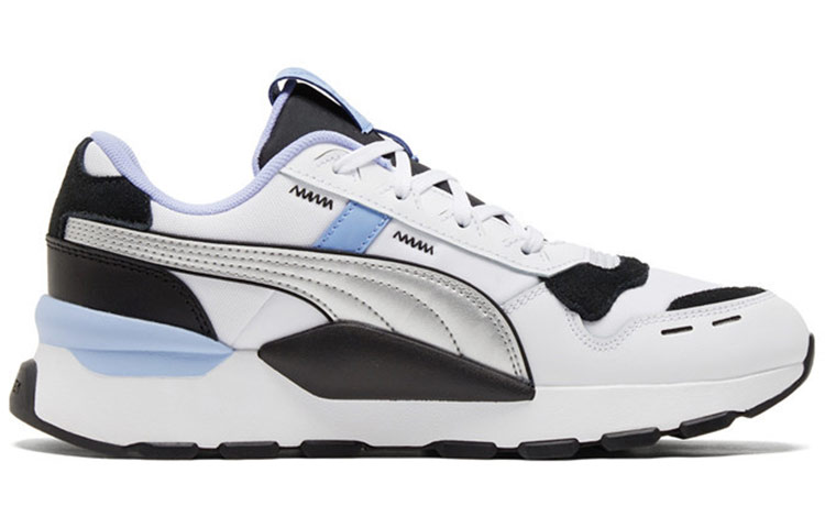 Кроссовки PUMA RS 2.0 Futura (белый, серый, черный, фиолетовый) — Белый / серый / чёрный / фиолетовый — фото 2