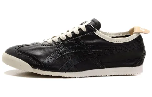 Onitsuka Tiger MEXICO 66 Casual Shoes Men's Low Top Black/White