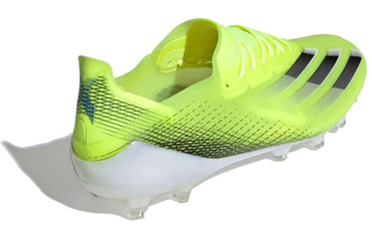 Мужские кроссовки adidas X GHOSTED.1 (зелено-черные) — Зелёный / чёрный — фото 4