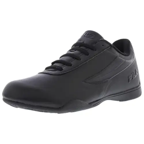 FILA Abrasion Resistant Lightweight Wear resistant And Lightweight Low top Casual Shoes Women's Black