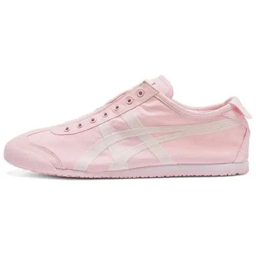 Onitsuka Tiger MEXICO 66 SLIP-ON Casual Shoes Unisex Low Top Pink White