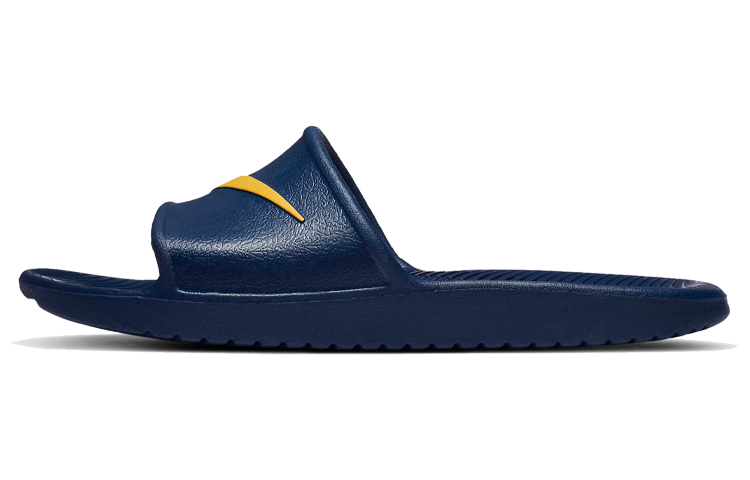Мужские шлепанцы Nike Nike Kawa (сине-желтые)