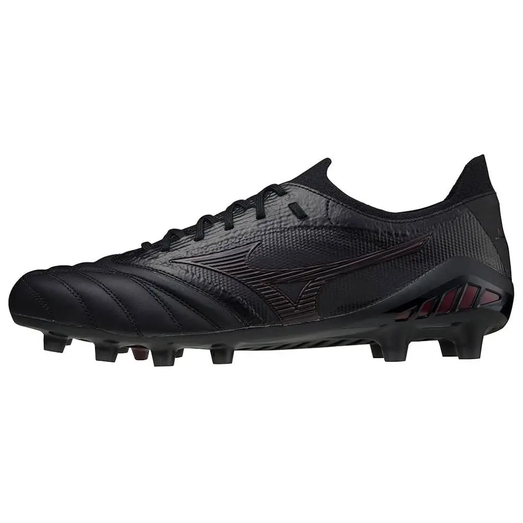 Mizuno Slip Resistant Abrasion Resistant Soccer Shoes Men's Black