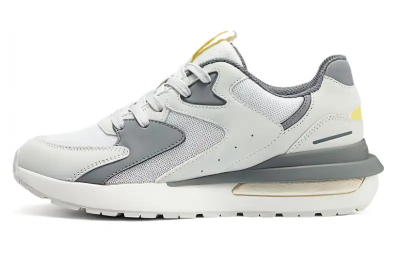 Skechers HALOS Cushioning Abrasion Resistant Cushioning, Wear Resistant Low top Casual Shoes Women's White Gray