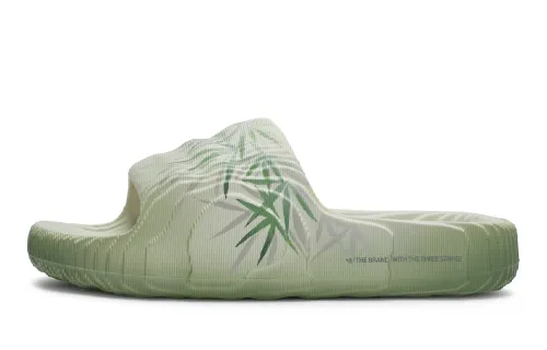 Adidas Originals ADILETTE 22 Quiet Slide Slippers Unisex Beige Green