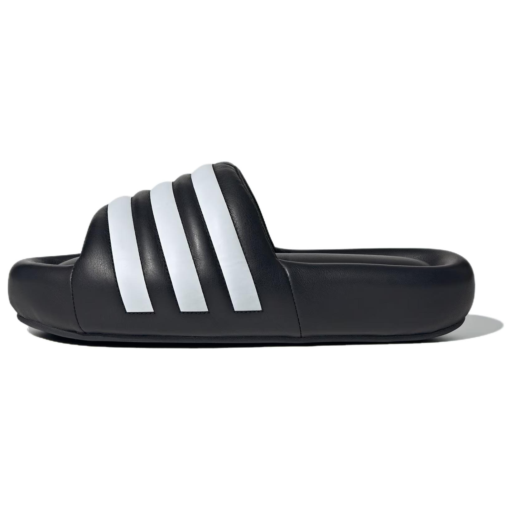 Унисекс шлепанцы adidas originals ADILETTE 24 SLIDES (черно-белый)