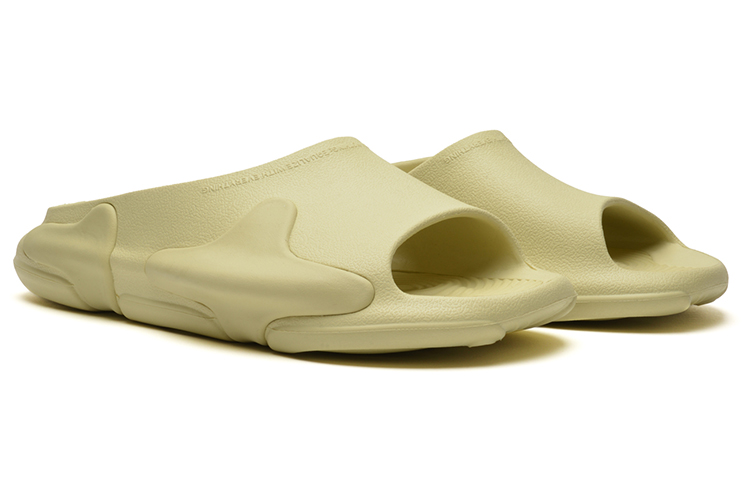 EQLZ EQUALIZER Oasis Comfortable Slide Slippers Unisex Dusty Yellow