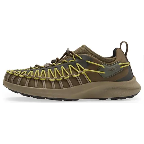 Keen Uneek Cushioning Slip Resistant Abrasion Resistant Low top Casual Shoes Men's Green