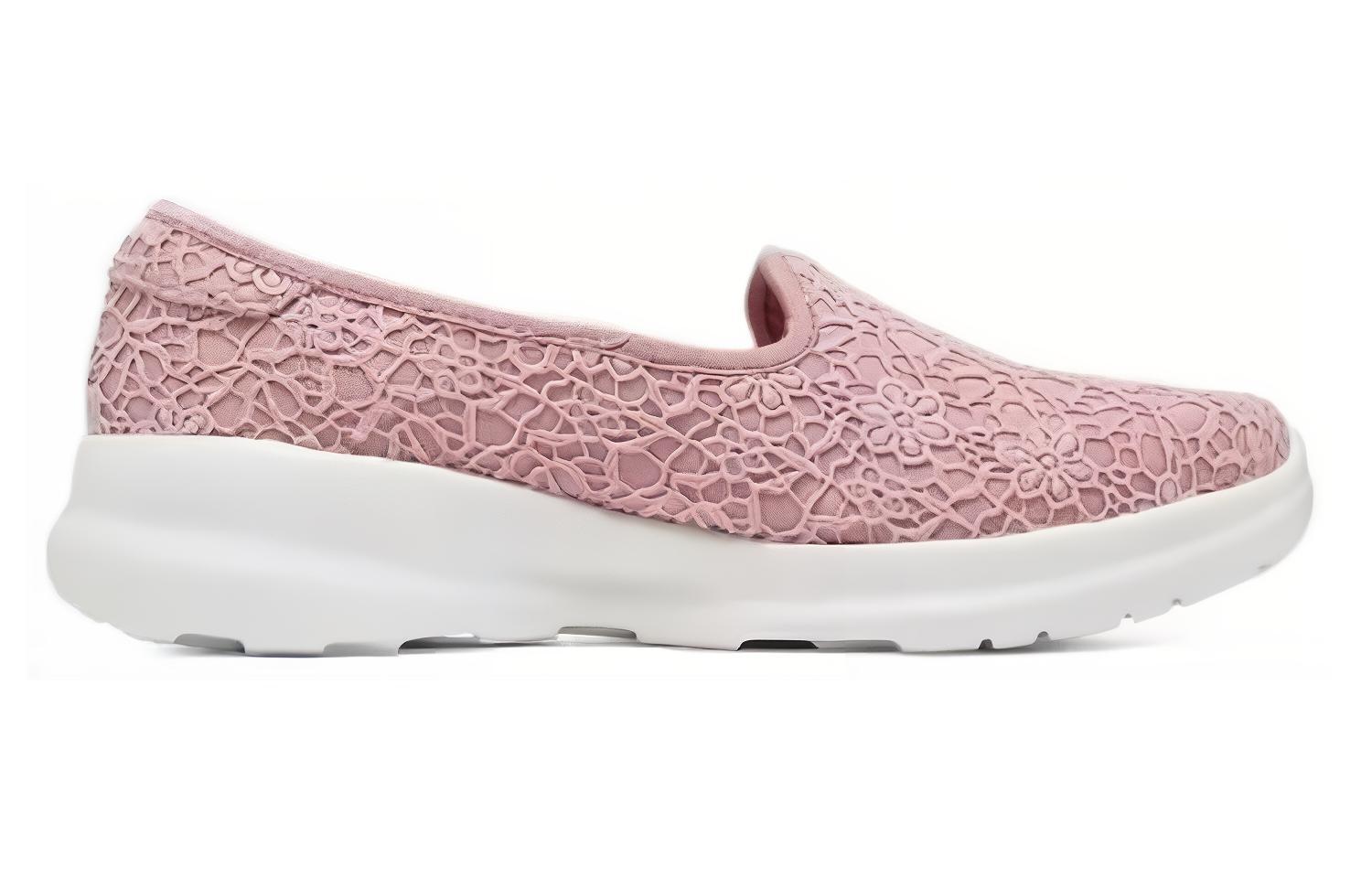 Skechers Comfortable Abrasion Resistant Breathable Low top Casual Shoes Women’s Pink