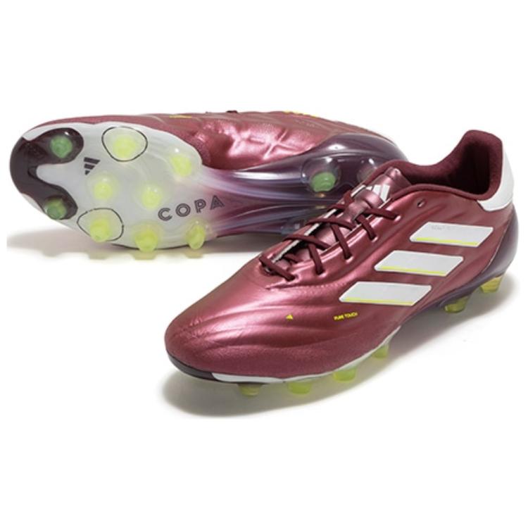 Adidas COPA PURE 2 Soccer Shoes Men’s Low Top Shadow Red/Footwear White/Team Solar Yellow