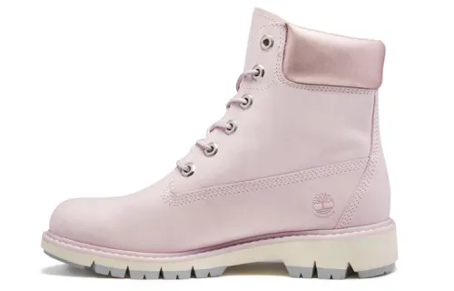 Timberland 6 Inch Premium Boot 'Light Pink Metallic Collar' Women's