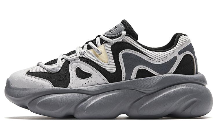 Anta Meow Shoes Comfortable Abrasion Resistant Low top Casual Shoes Women's Black Gray