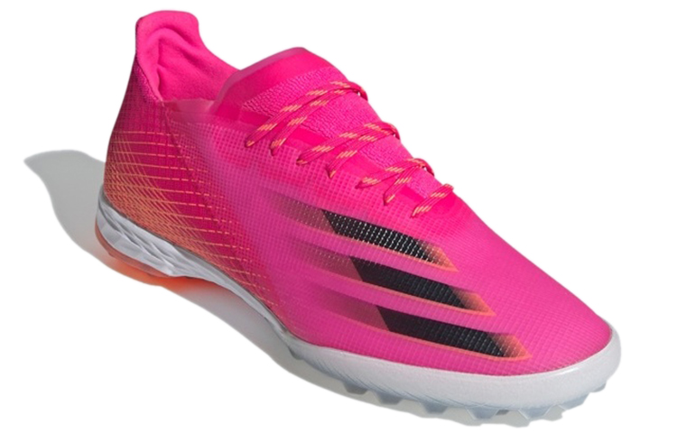 Мужские бутсы adidas X GHOSTED.1 TF (розовые) — 玫红 — фото 3