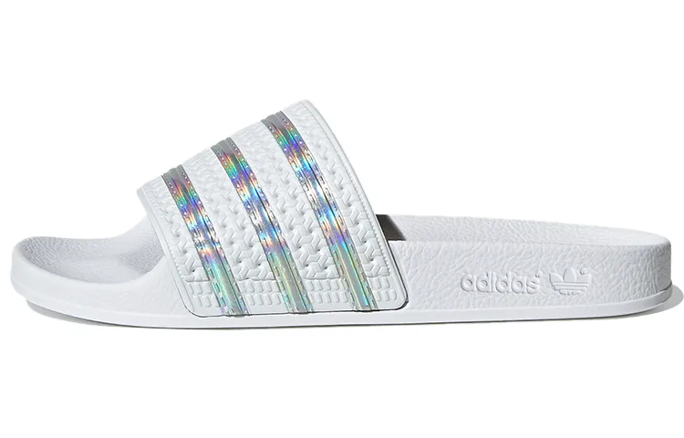Adidas Wmns Adilette Slide 'White Iridescent' Women's