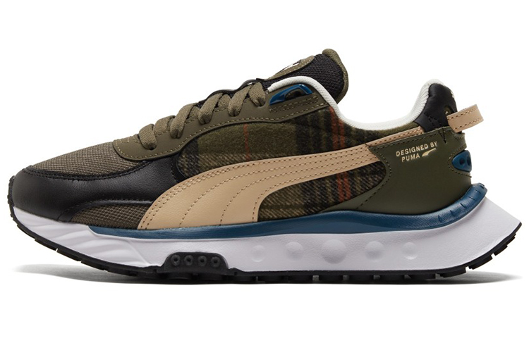 Кроссовки PUMA Wild Rider (зеленые)
