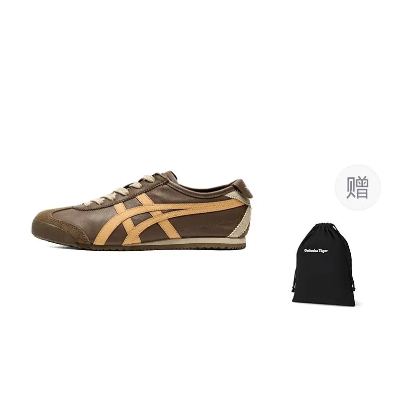 Onitsuka Tiger Mexico 66 Retro Sports Low top Casual Shoes Unisex Brown