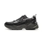 Li Ning Meteor Cushioning Slip Resistant Abrasion Resistant Support Rebound Low top Casual Shoes Men's Black