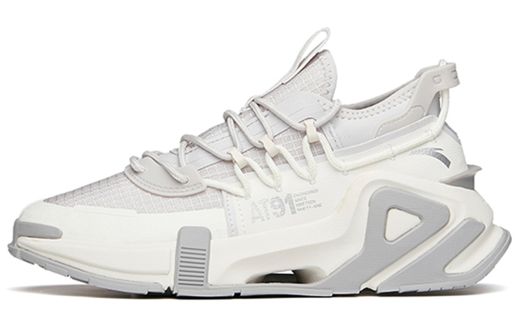 Anta AT91 Synthetic Leather Slip Resistant, Abrasion Resistant, Breathable, Lightweight Low top Chunky Sneakers Women's